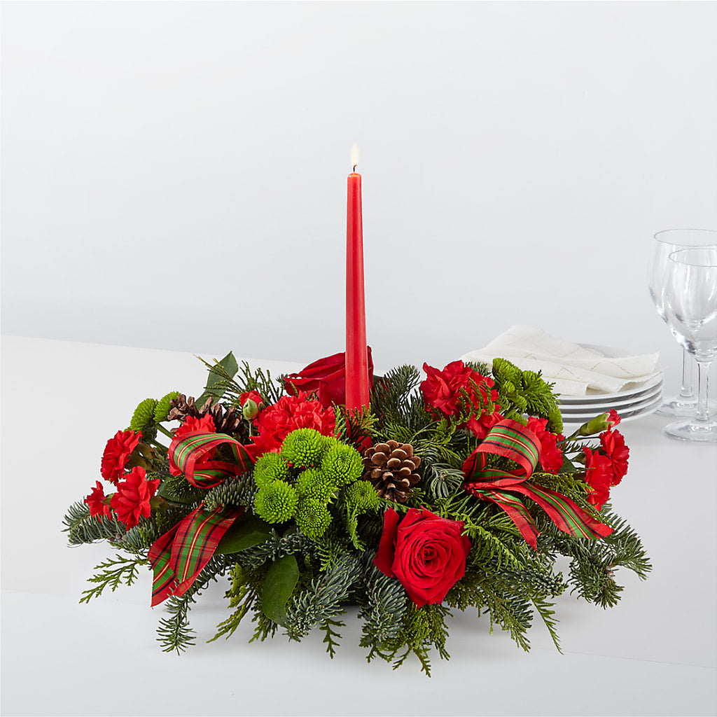 By the Candlelight Centerpiece – A La Rose, Rock Hill SC