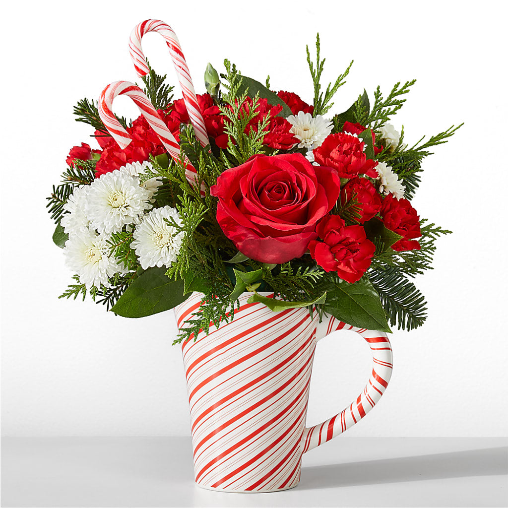 Peppermint Swirl Mug – A La Rose, Rock Hill SC