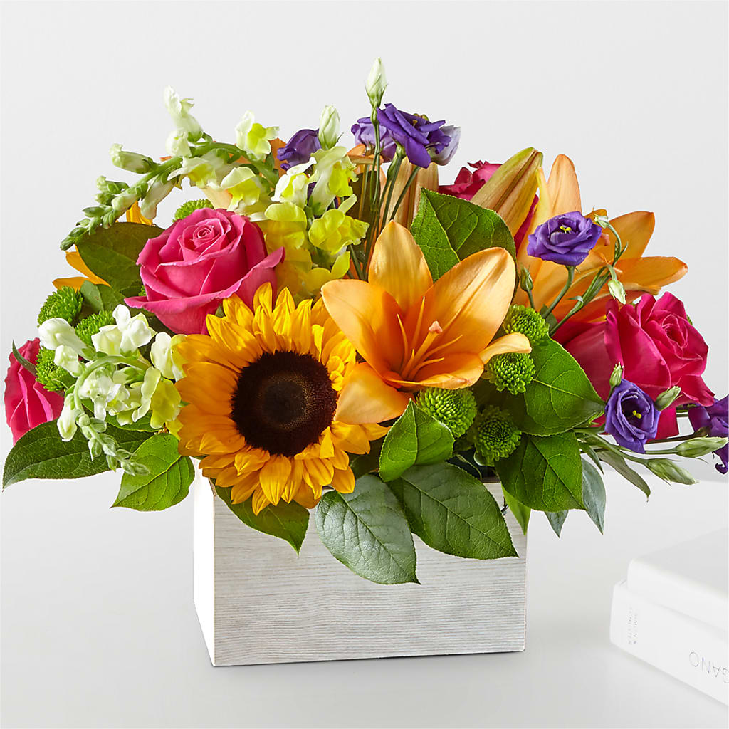 Best Day Box Bouquet – A La Rose, Rock Hill SC
