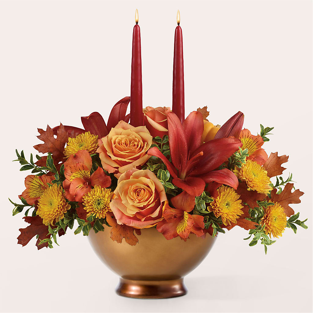 Harvest Table Centerpiece – A La Rose, Rock Hill SC