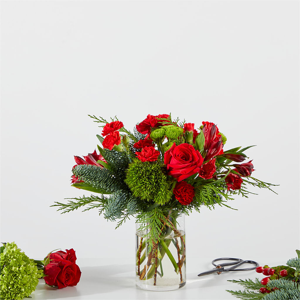 Merry Moment Bouquet – A Florist Original – A La Rose, Rock Hill SC