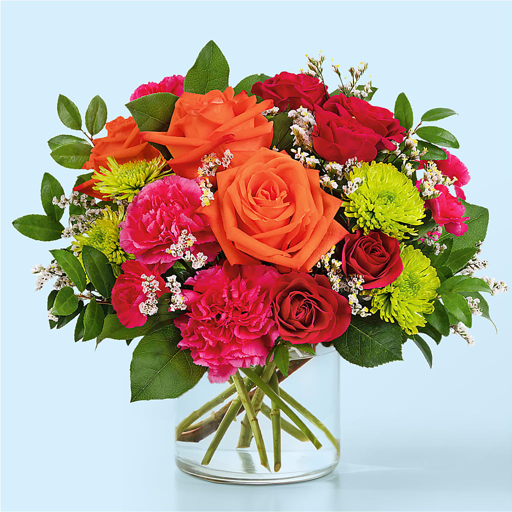 Colorful Carnival Bouquet – A La Rose, Rock Hill SC