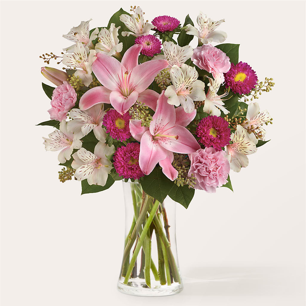 Feeling Fuchsia Bouquet – A La Rose, Rock Hill SC