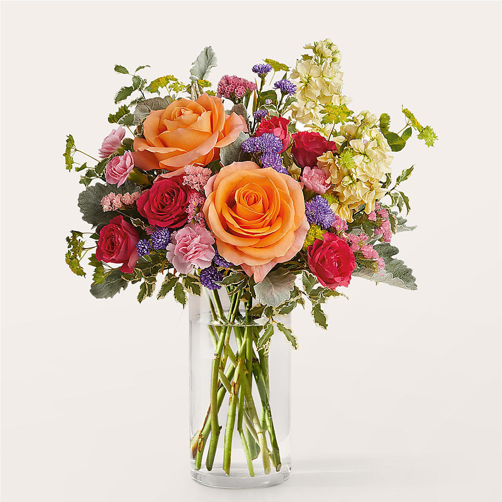 Tangerine Tango Bouquet – A La Rose, Rock Hill SC
