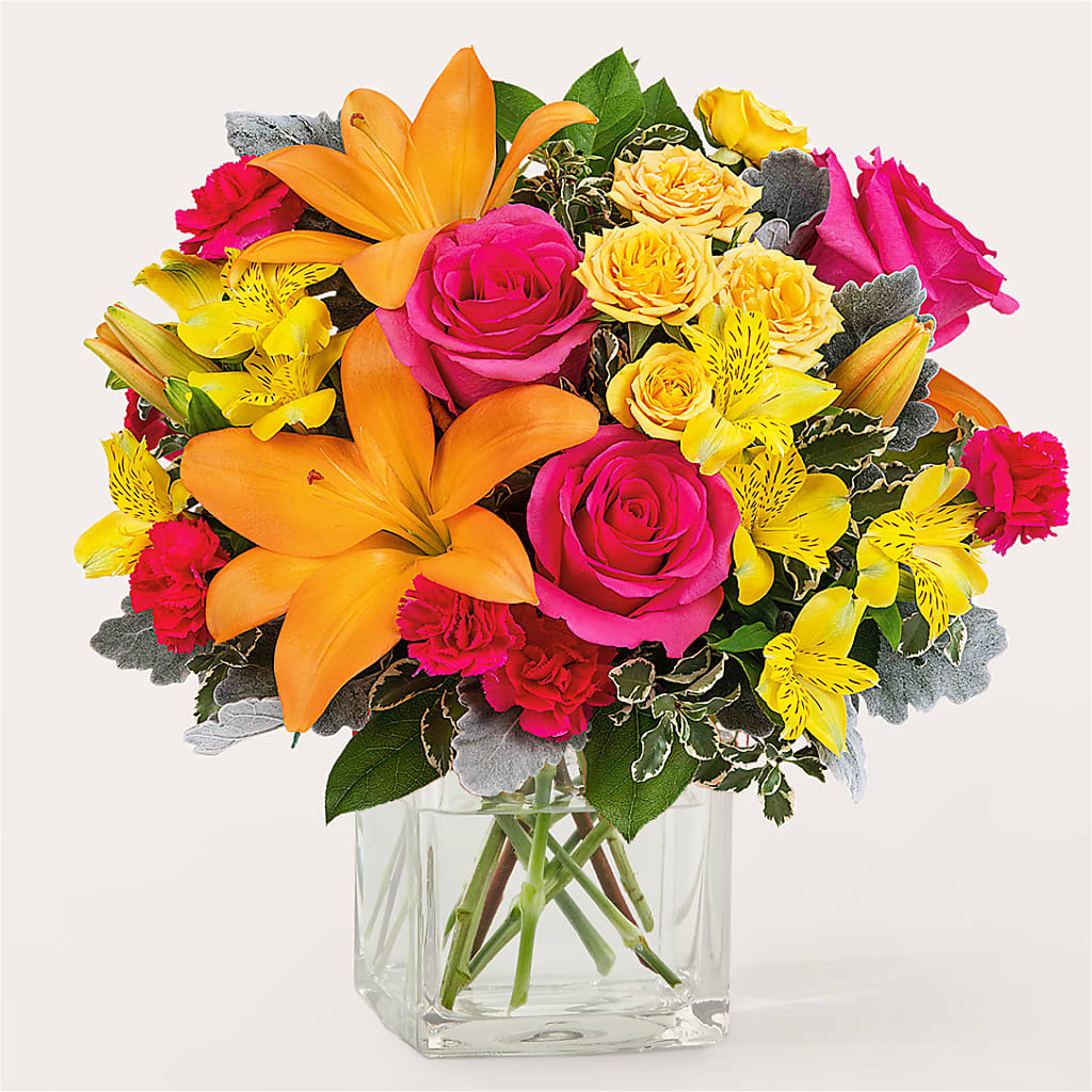To the Tropics Bouquet – A La Rose, Rock Hill SC