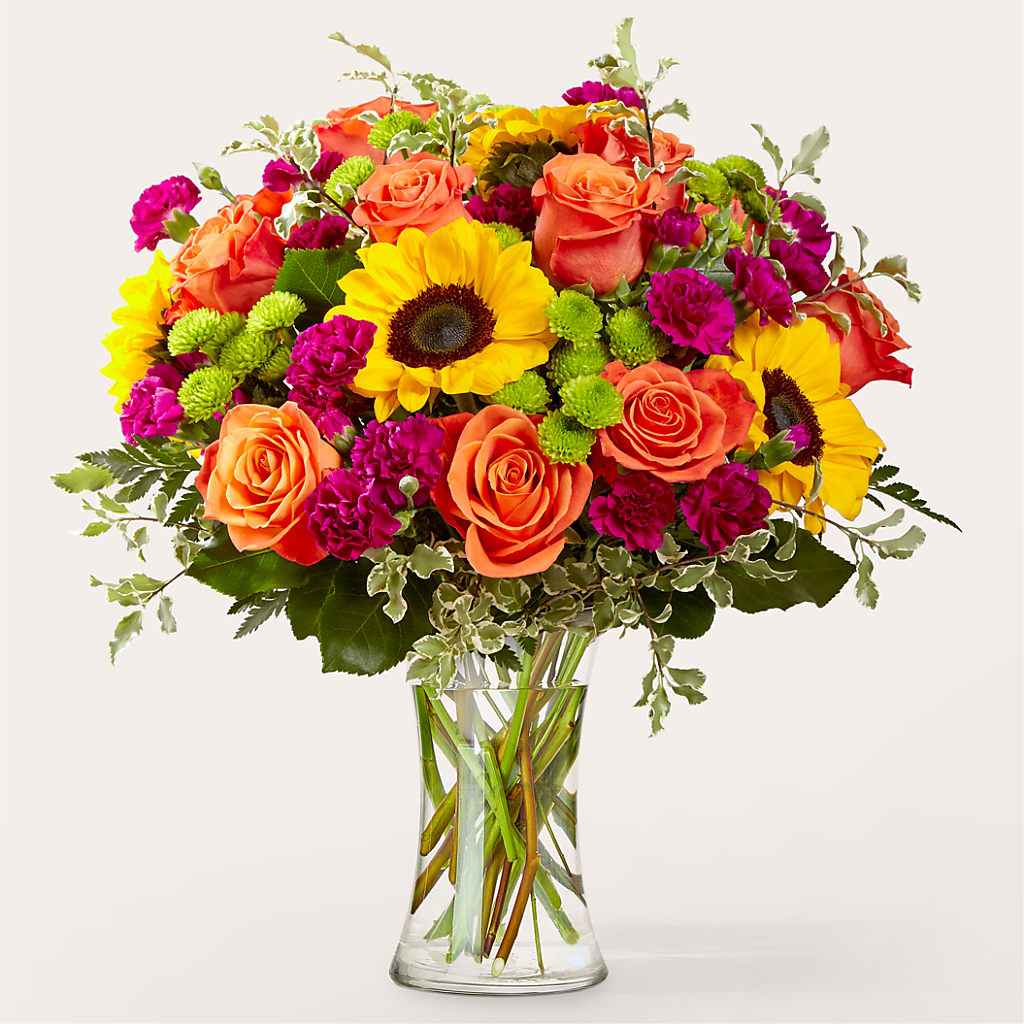 Warmth & Light Bouquet – A La Rose, Rock Hill SC
