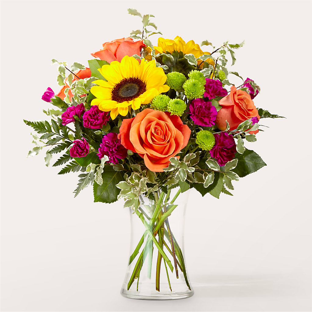 Warmth & Light Bouquet – A La Rose, Rock Hill SC