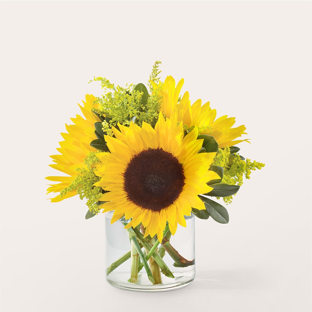 Beaming Sunflower Bouquet – A La Rose, Rock Hill SC