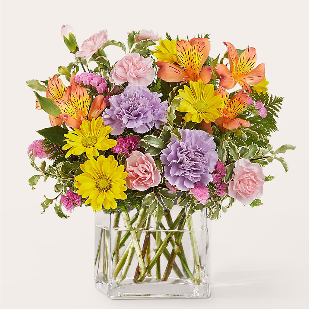 Shades of Happiness Bouquet – A La Rose, Rock Hill SC