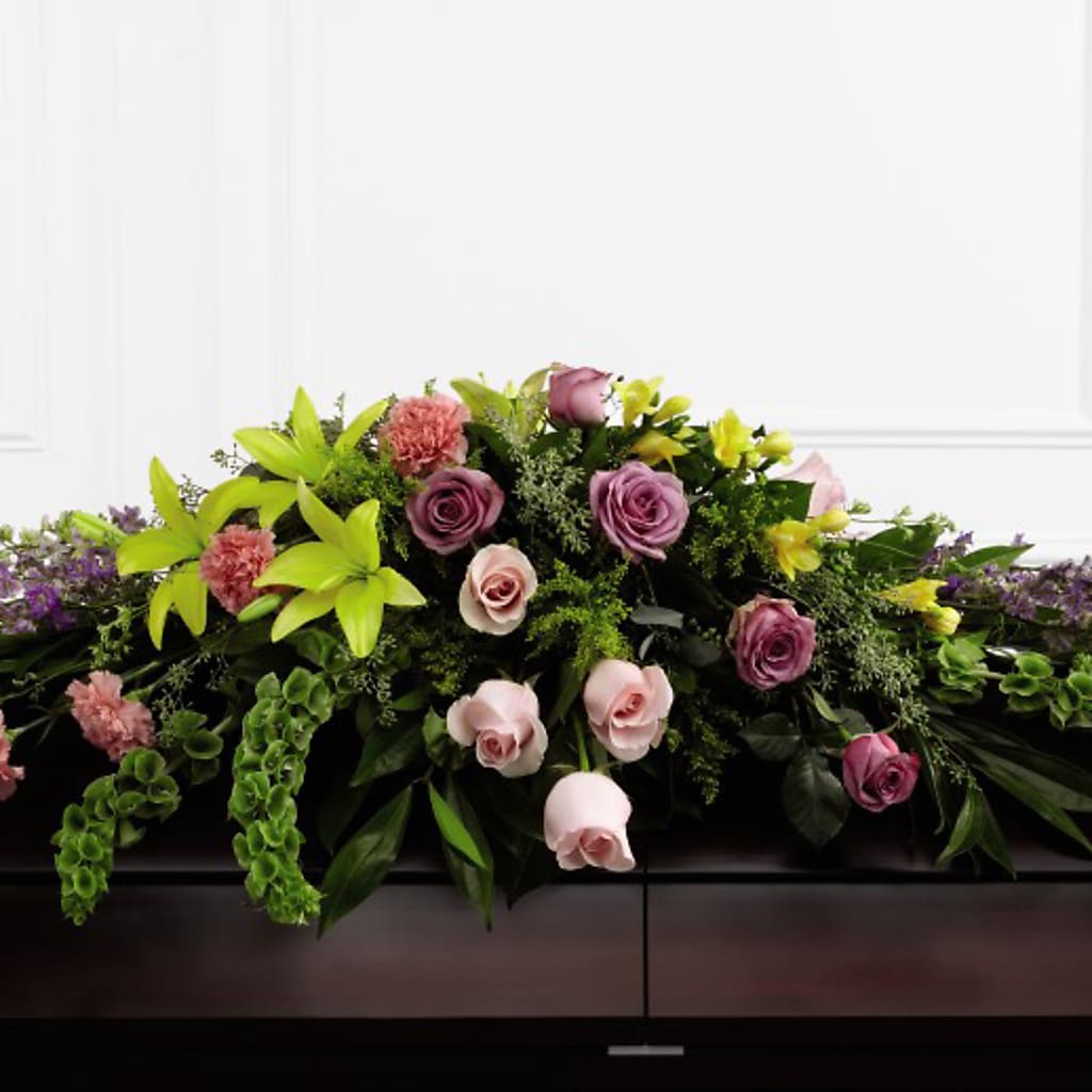 Forever Beloved Casket Spray – A La Rose, Rock Hill SC