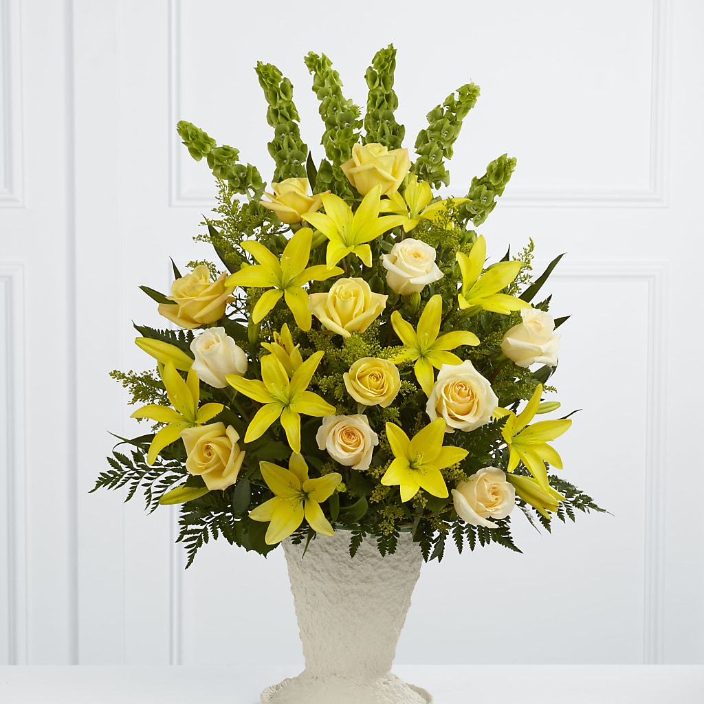 Golden Memories Arrangement – A La Rose, Rock Hill SC