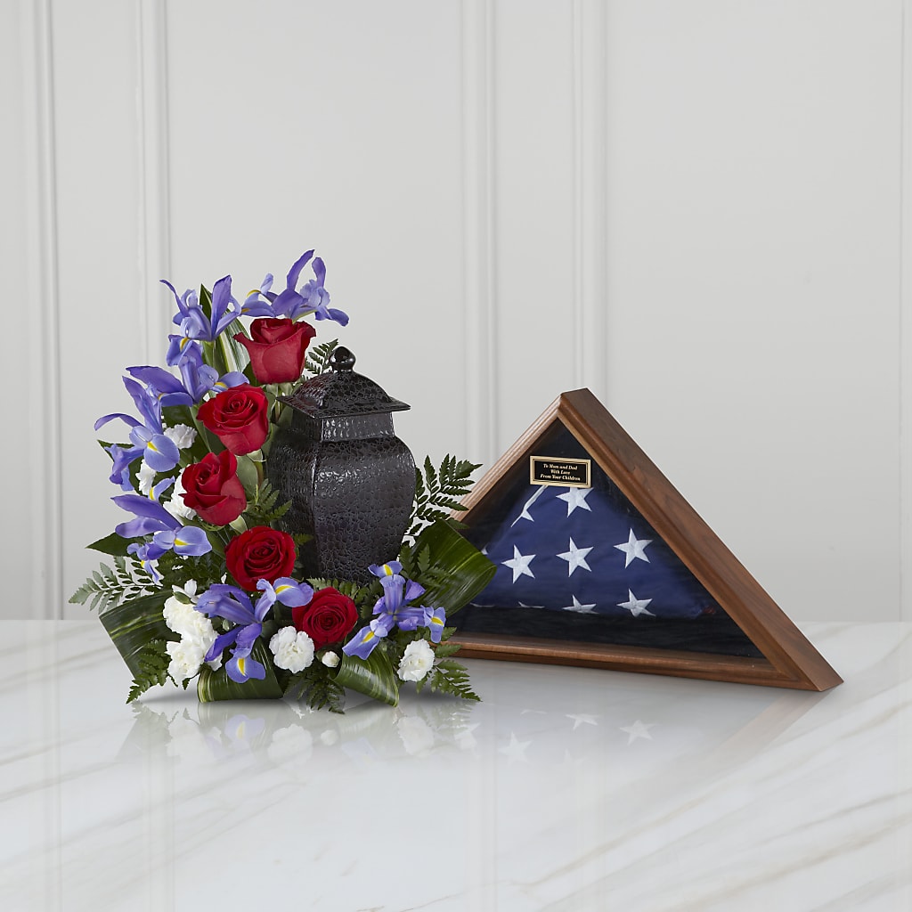 Patriotic Tribute Arrangement – A La Rose, Rock Hill SC