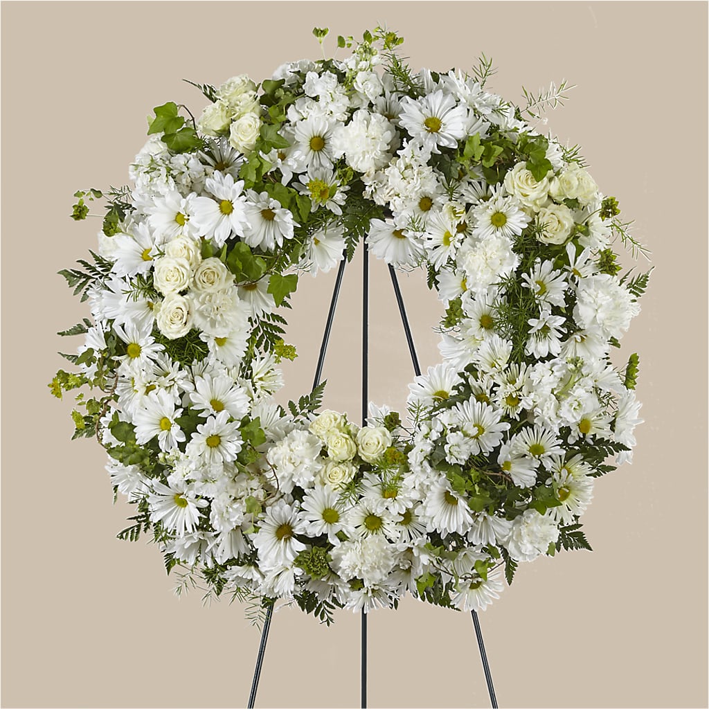 Faithful Wishes Wreath – A La Rose, Rock Hill SC