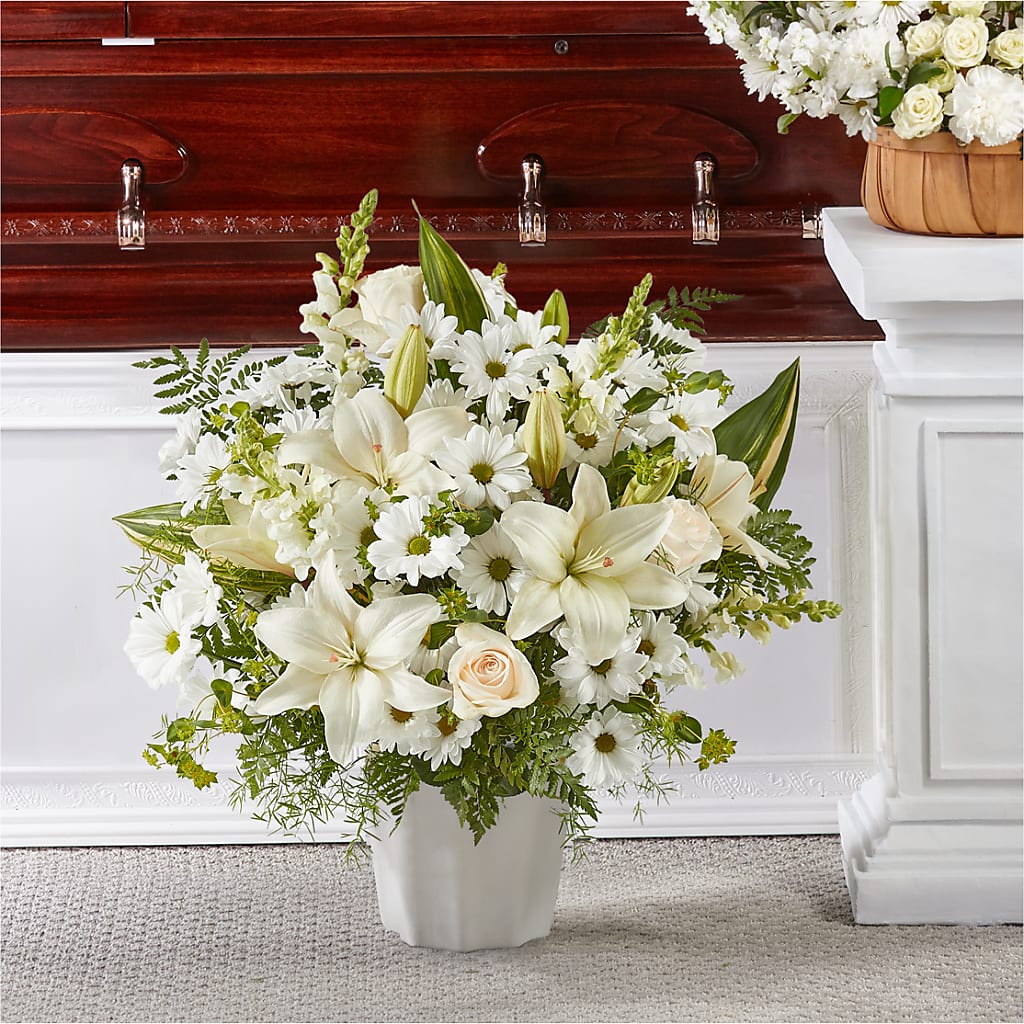 Thoughts of Tranquility Floor Basket – A La Rose, Rock Hill SC