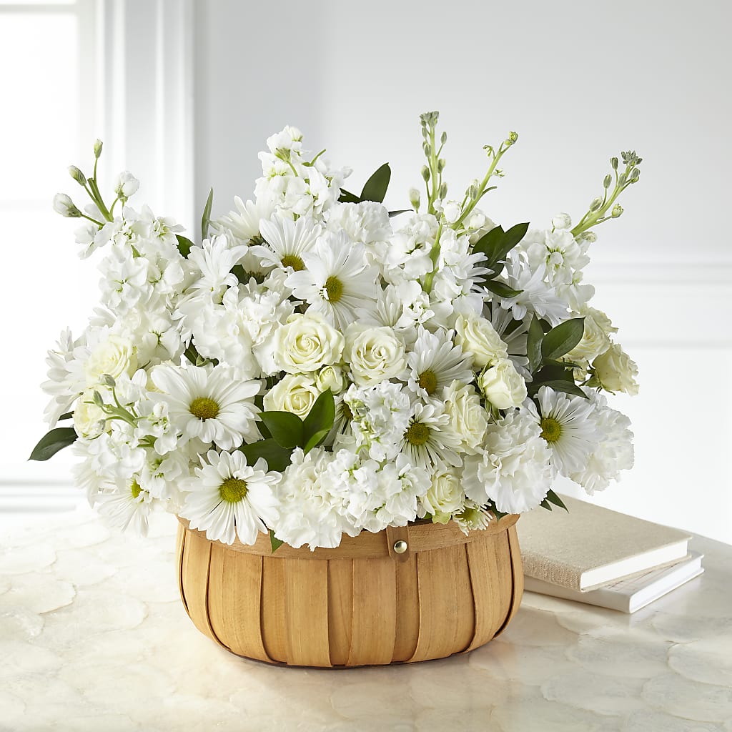 Graceful Garden Basket – A La Rose, Rock Hill SC