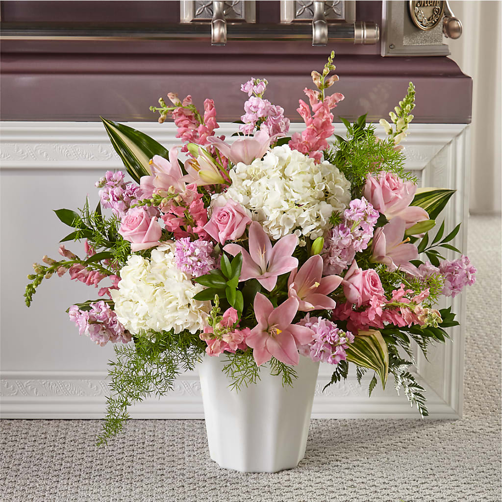 Simply Serene Floor Basket – A La Rose, Rock Hill SC
