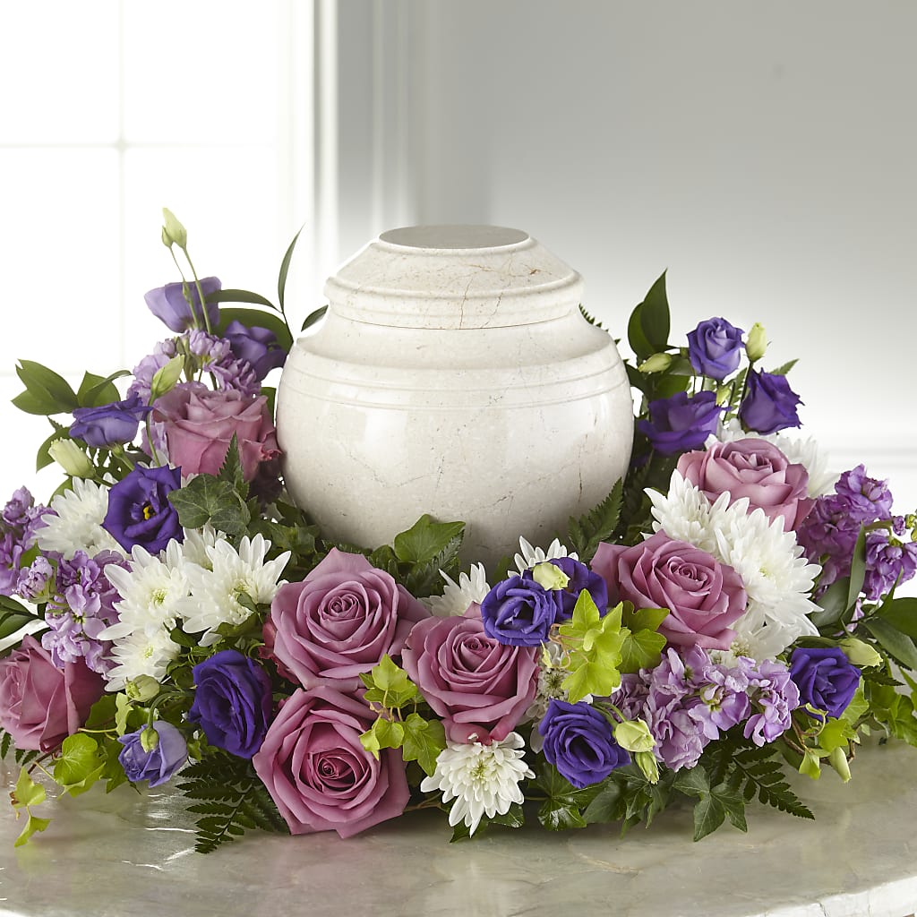 Blooming Sympathy Cremation Adornment – A La Rose, Rock Hill SC