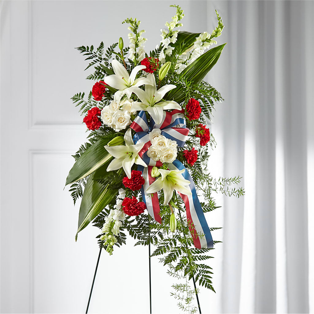 Stars of Life Standing Spray – A La Rose, Rock Hill SC