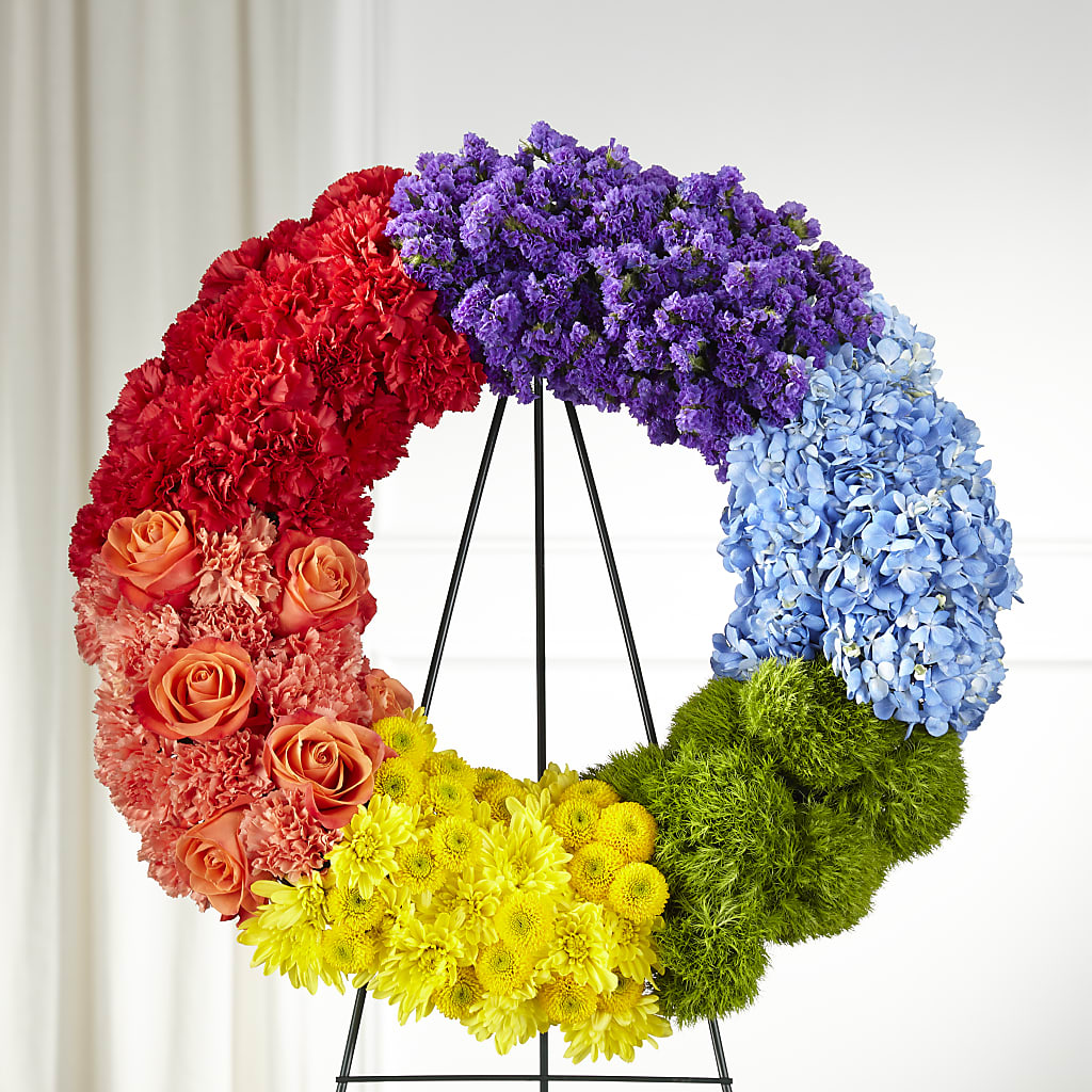 Circle of Love Wreath – A La Rose, Rock Hill SC