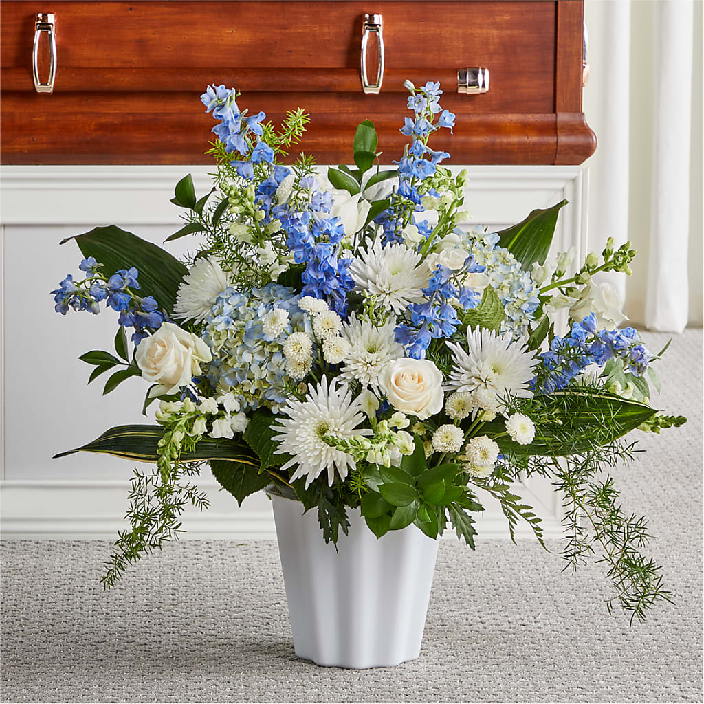 Everlasting Memories Floor Basket – A La Rose, Rock Hill SC