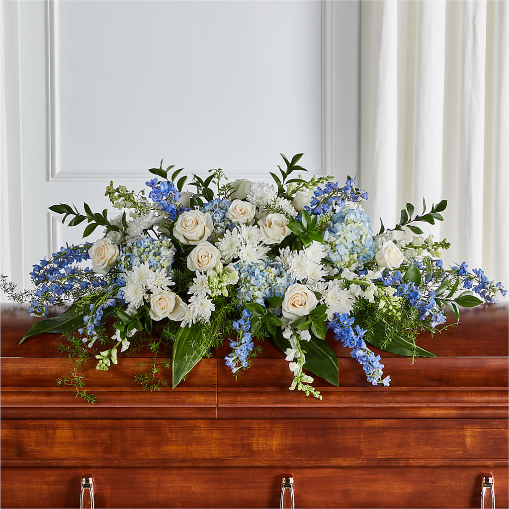 Timeless Essence Casket Spray – A La Rose, Rock Hill SC