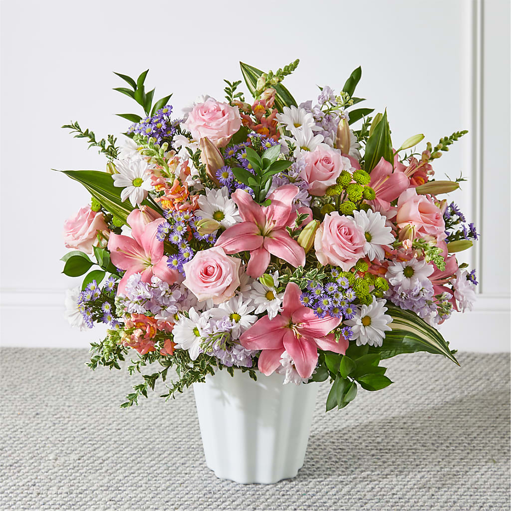 Abundant Compassion Floor Basket – A La Rose, Rock Hill SC