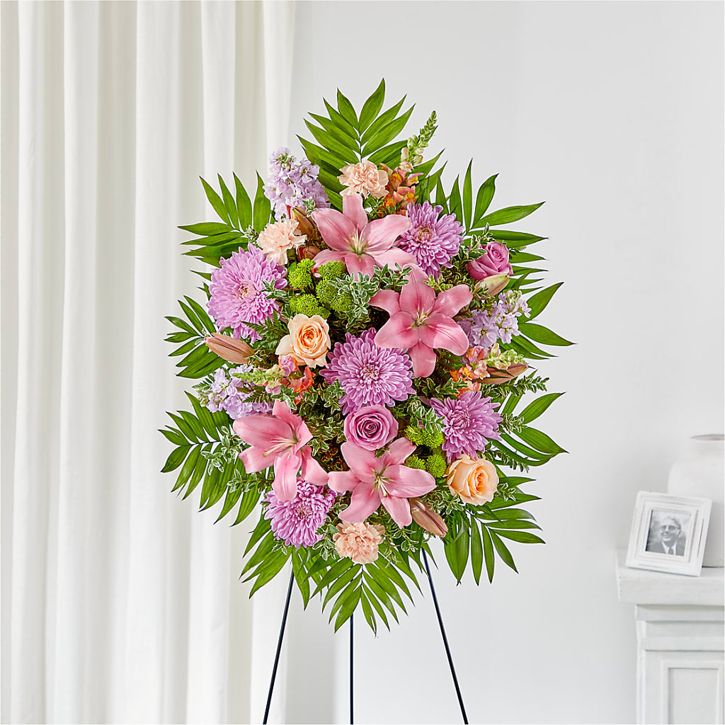 Love & Light Standing Spray – A La Rose, Rock Hill SC
