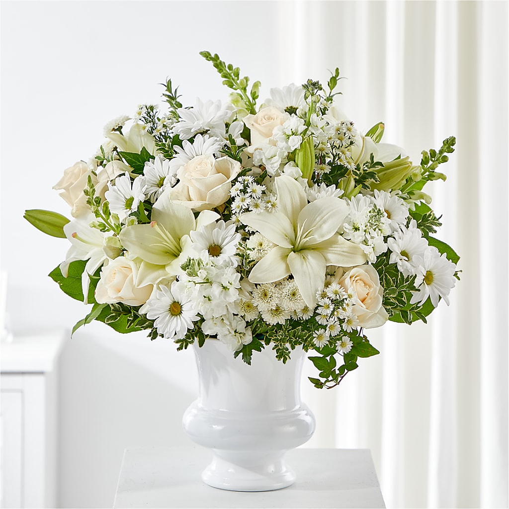 Uplifting Urn Arrangement – A La Rose, Rock Hill SC