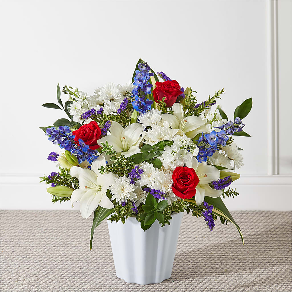 Consoled Floor Basket – A La Rose, Rock Hill SC