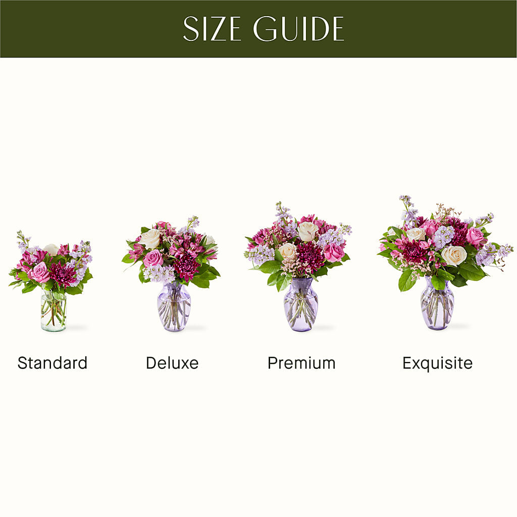 Amethyst Dreams Bouquet – A La Rose, Rock Hill SC