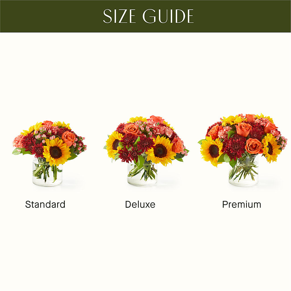 September Sunset Bouquet – A La Rose, Rock Hill SC
