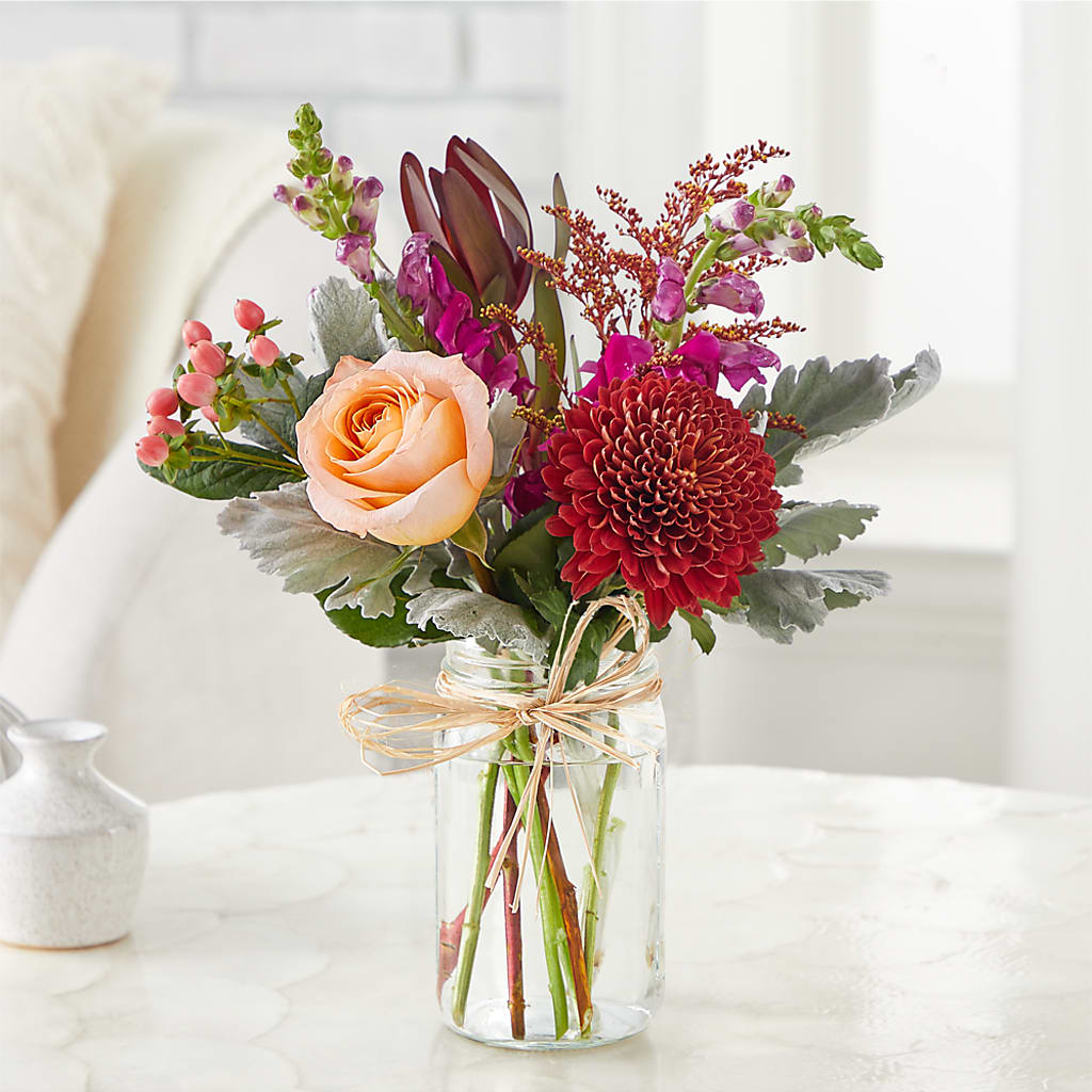 Moody Hues Bouquet – A La Rose, Rock Hill SC