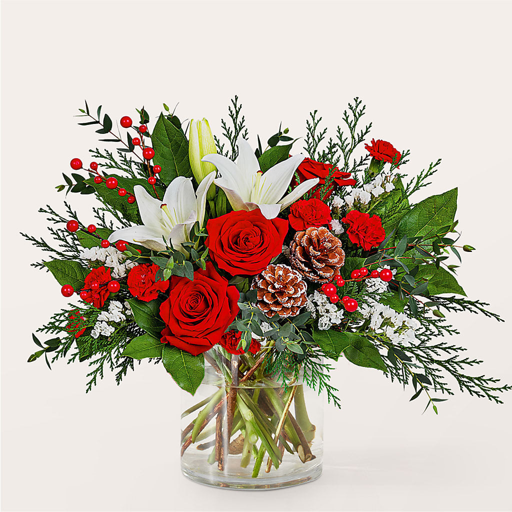 Best in Snow Bouquet – A La Rose, Rock Hill SC