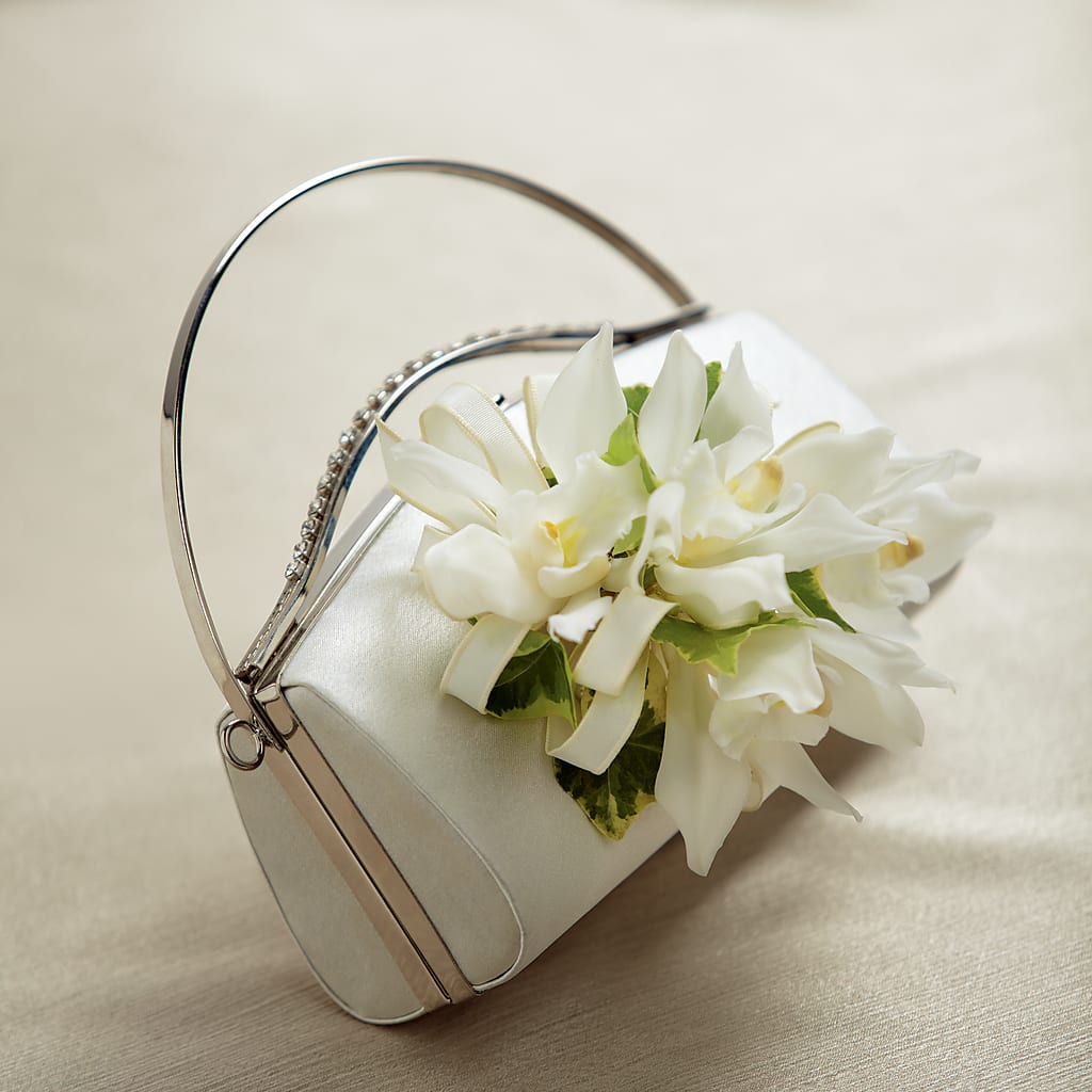White Purse Decor – A La Rose, Rock Hill SC
