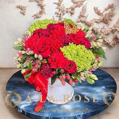 Blushing romance –  A La Rose, Rock Hill SC