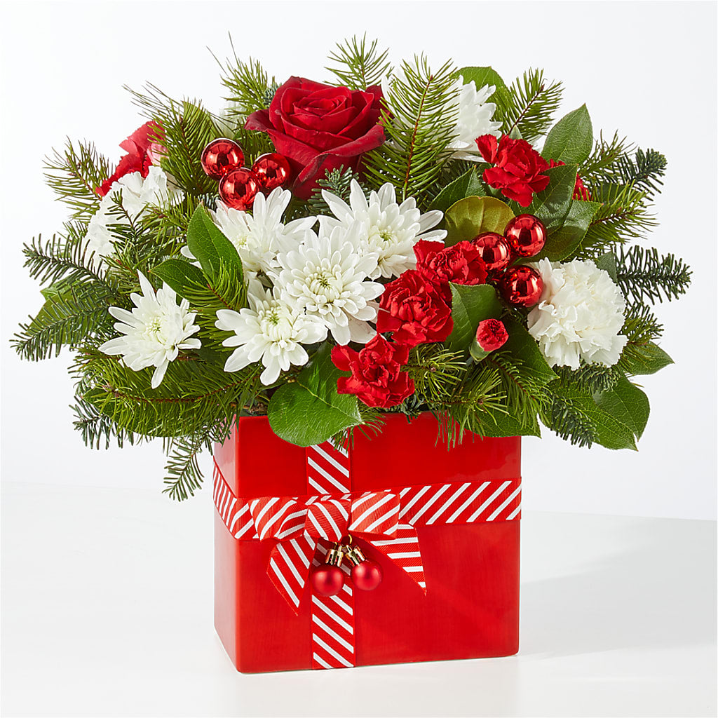 Presents Under the Tree Bouquet –  A La Rose, Rock Hill SC
