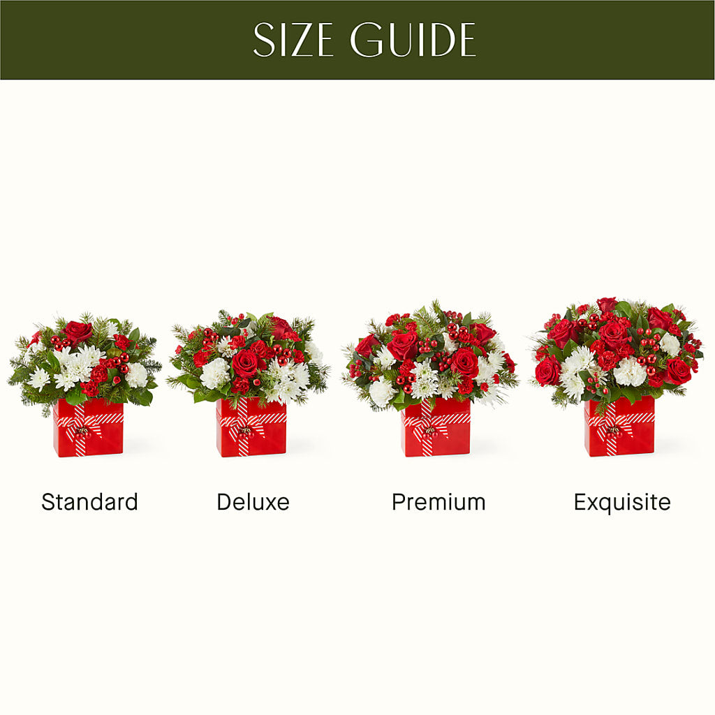 Presents Under the Tree Bouquet –  A La Rose, Rock Hill SC