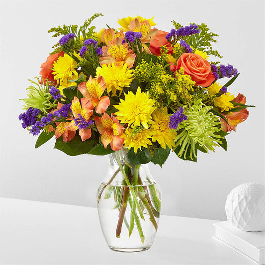 Marmalade Skies Bouquet –  A La Rose, Rock Hill SC