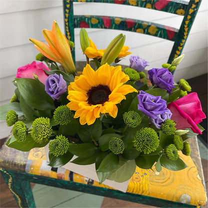 Best Day Box Bouquet –  A La Rose, Rock Hill SC