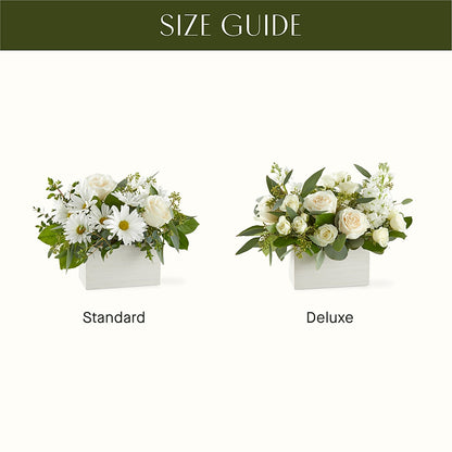 Fresh Linen Box Bouquet –  A La Rose, Rock Hill SC