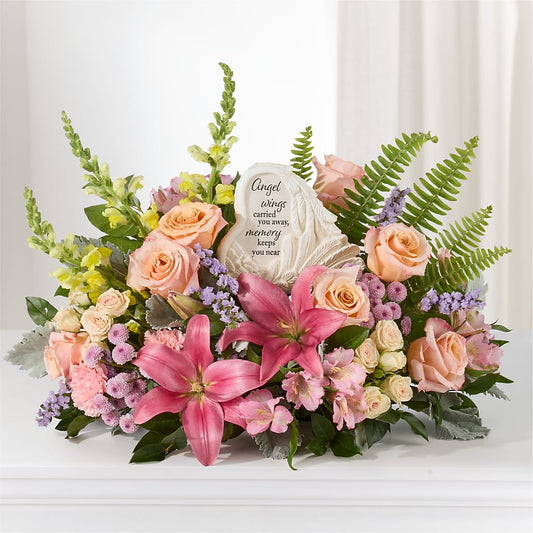 Gentle Light Arrangement –  A La Rose, Rock Hill SC