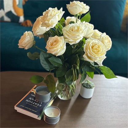 Long Stem Yellow Rose Bouquet –  A La Rose, Rock Hill SC