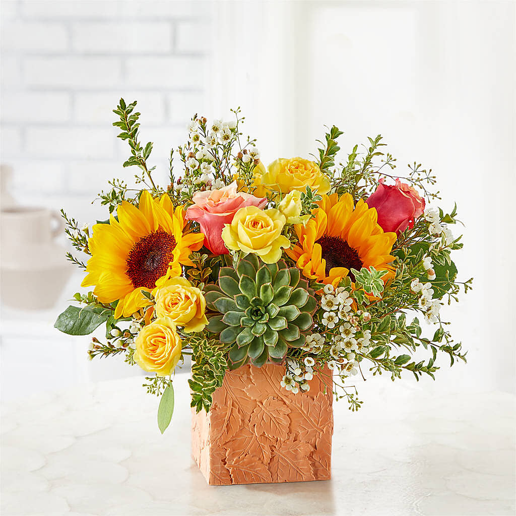 Sunflower Season Bouquet –  A La Rose, Rock Hill SC