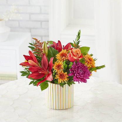 Burgundy Landscape Bouquet –  A La Rose, Rock Hill SC