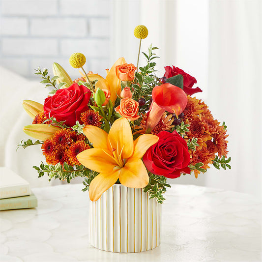 Scarlet Skies Bouquet –  A La Rose, Rock Hill SC