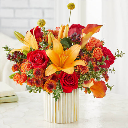 Scarlet Skies Bouquet –  A La Rose, Rock Hill SC