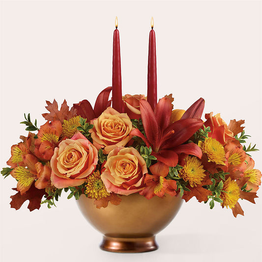 Harvest Table Centerpiece –  A La Rose, Rock Hill SC