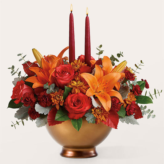 Fruits of Fall Centerpiece –  A La Rose, Rock Hill SC