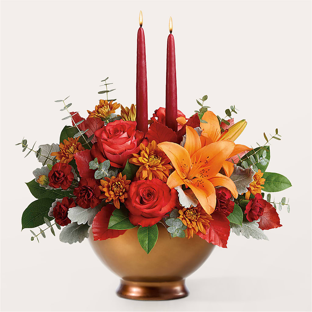 Fruits of Fall Centerpiece –  A La Rose, Rock Hill SC