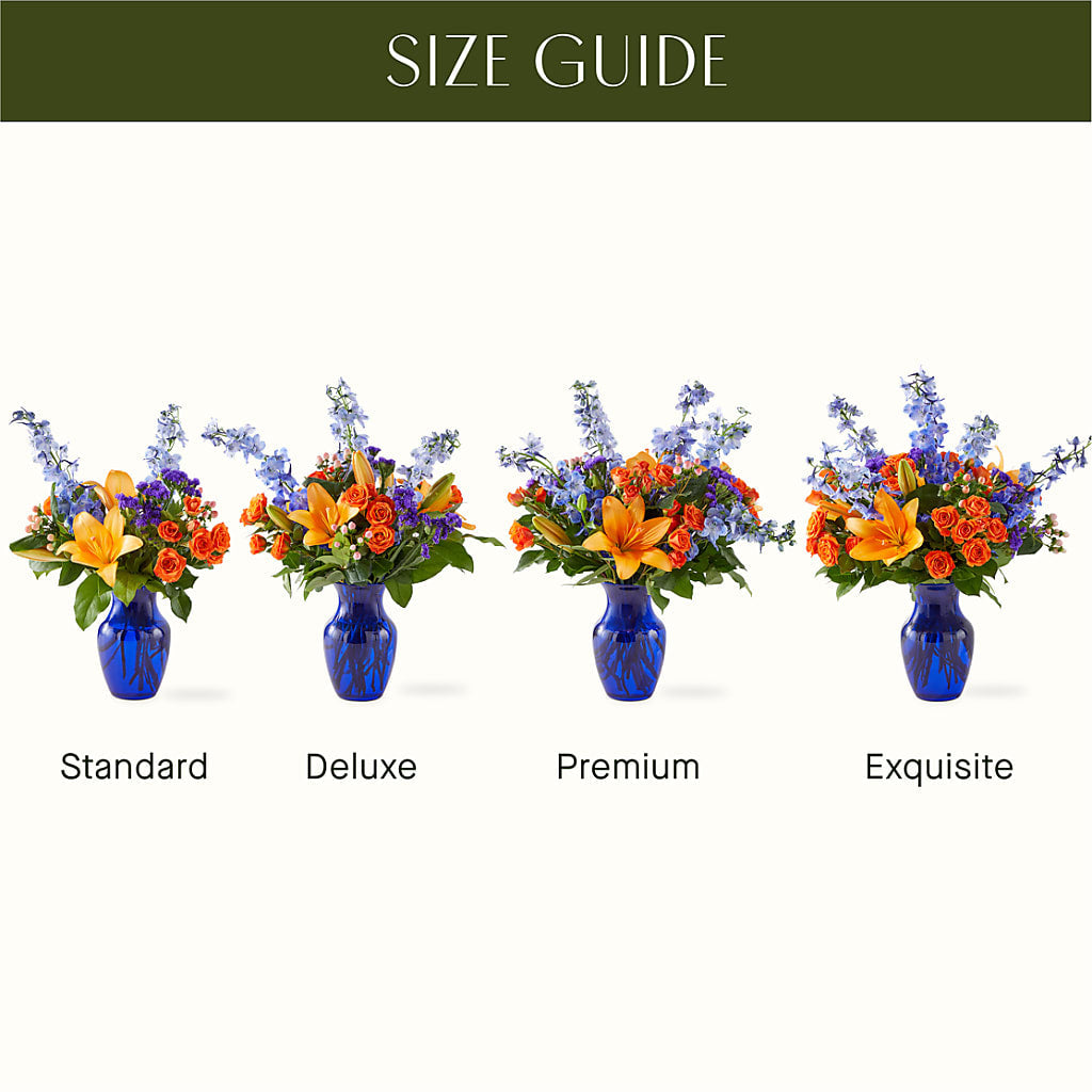 Radiant Citrus Bouquet –  A La Rose, Rock Hill SC